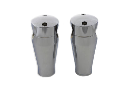 Chrome Wide Glide 4 Riser Set