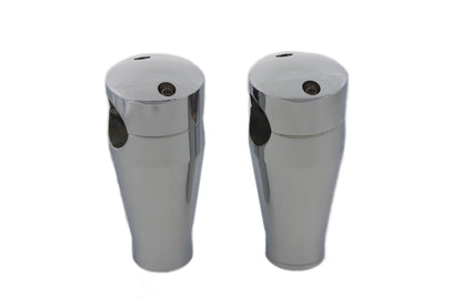 Chrome Wide Glide 4 Riser Set