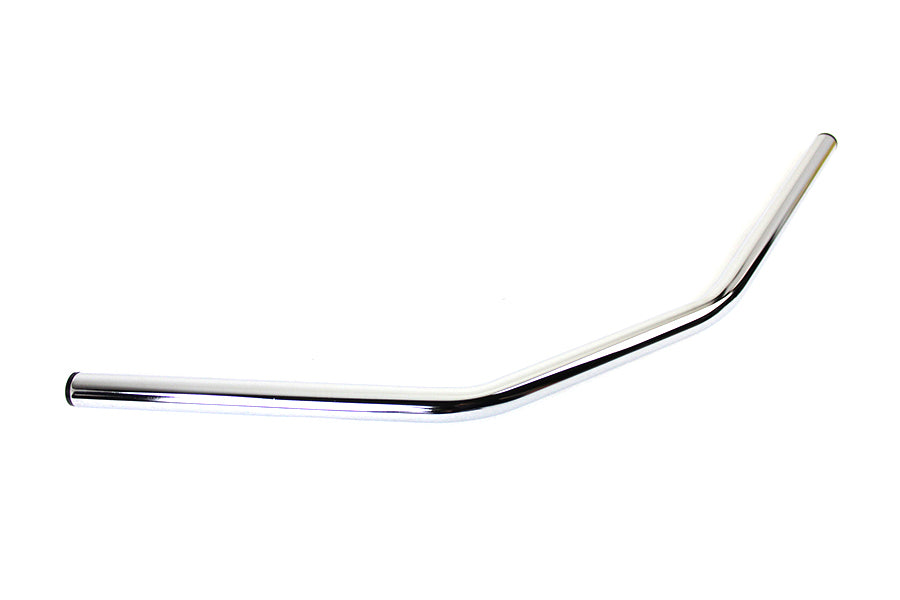 Flat 1 Drag Handlebar with Indents Chrome