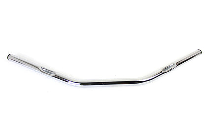 Flat 1 Drag Handlebar with Indents Chrome