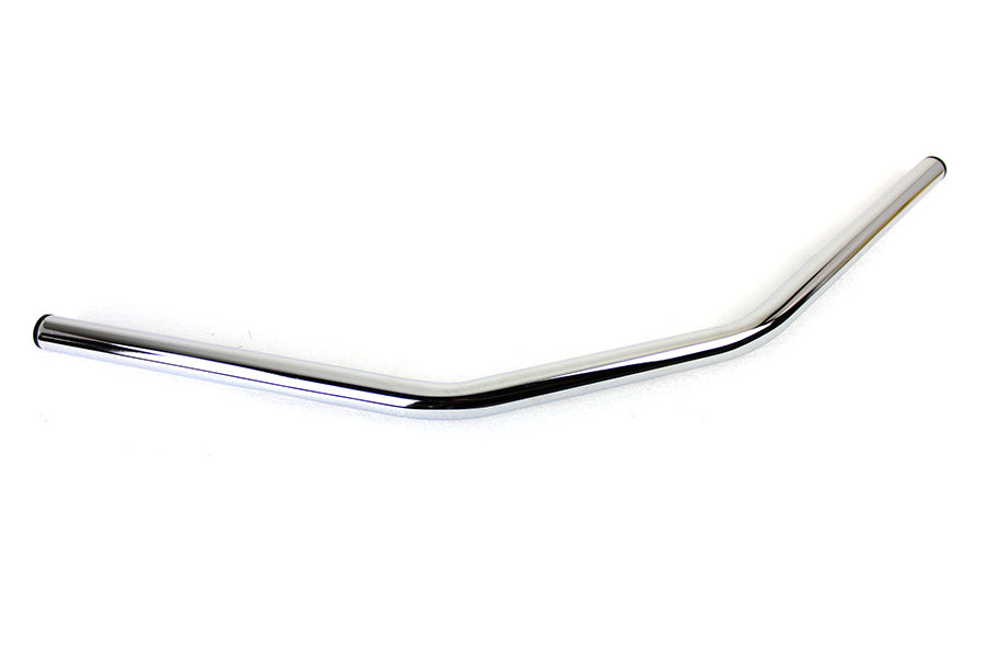 Flat 1 Drag Handlebar with Indents Chrome