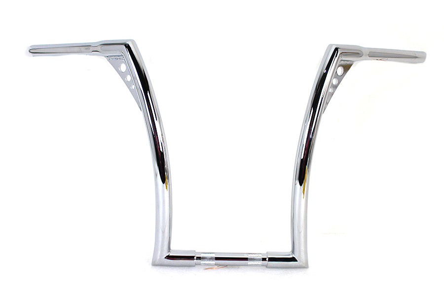 17 Chrome Z-Bar Handlebar with Indents
