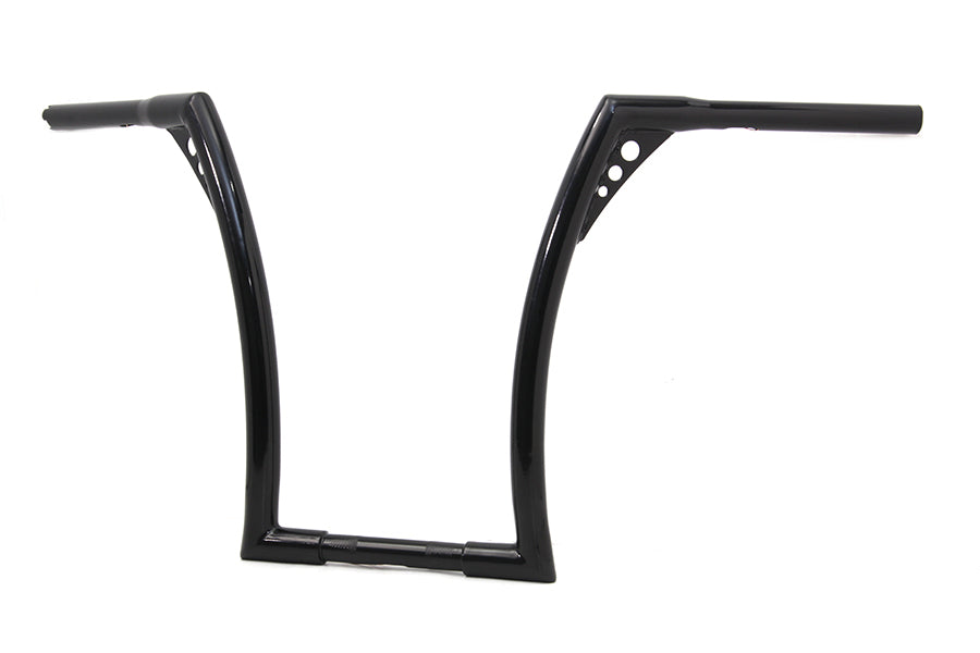 17 Black Z-Bar Handlebar with Indents