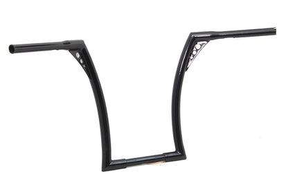 17 Black Z-Bar Handlebar with Indents