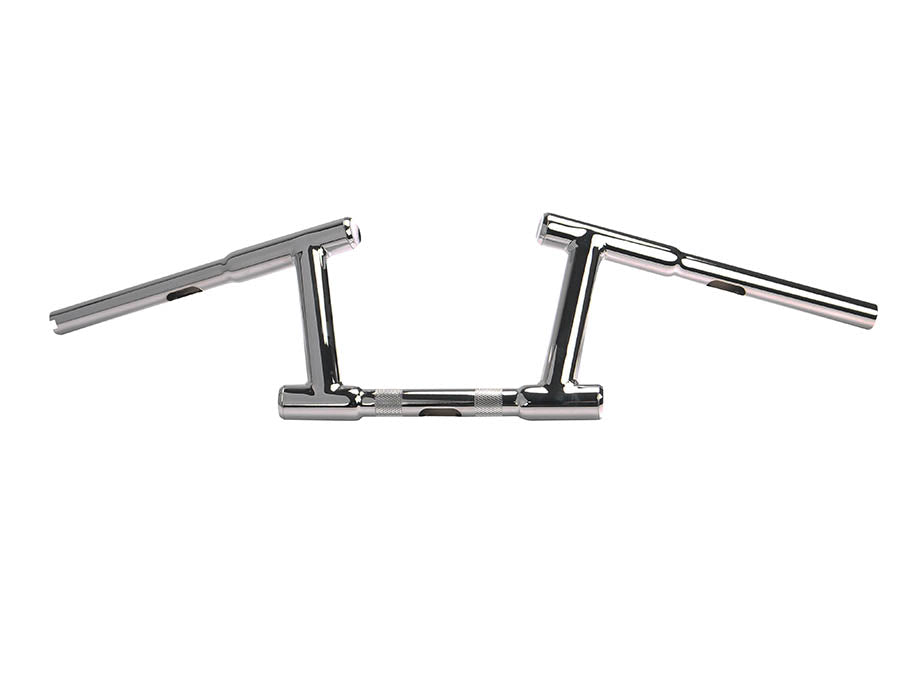 6 Z-Bar Racing Handlebar with Indents Chrome