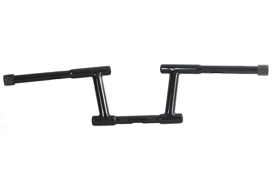 6 Z-Bar Racing Handlebar with Indents Black
