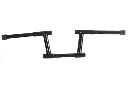 6 Z-Bar Racing Handlebar with Indents Black