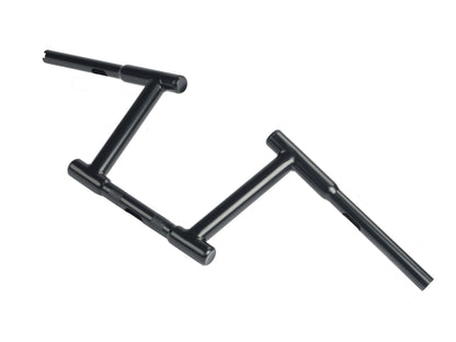 8 Z-Bar Racing Handlebar with Indents Black