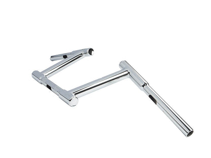 10 Z-Bar Racing Handlebar with Indents Chrome