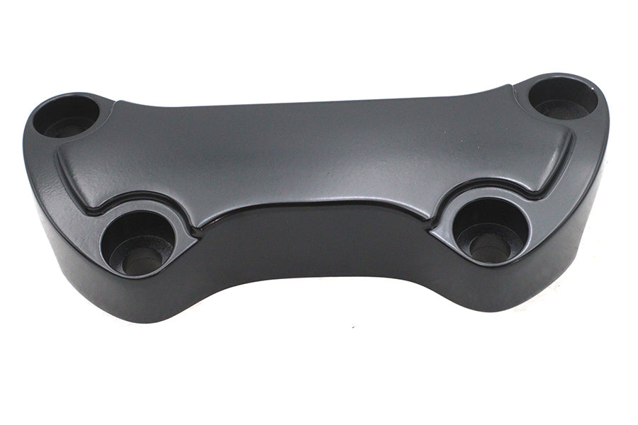 Black Smooth Handlebar Clamp Cover