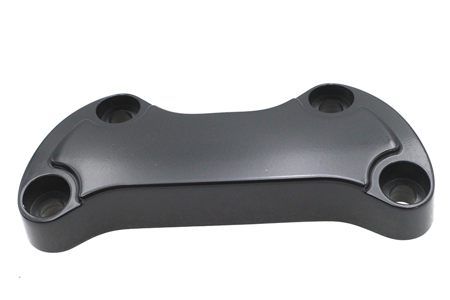 Black Smooth Handlebar Clamp Cover