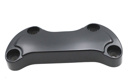 Black Smooth Handlebar Clamp Cover