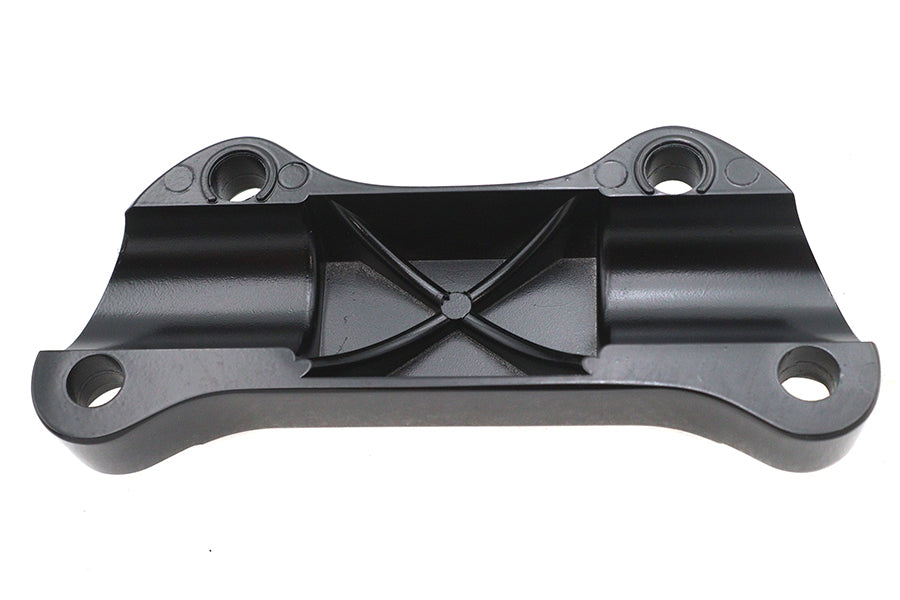 Black Smooth Handlebar Clamp Cover