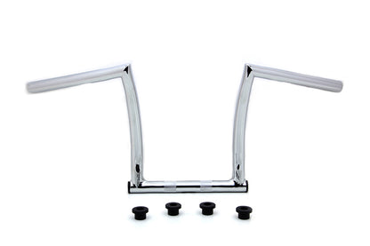 11 Chrome ChiZeled Z-Bar Handlebar with Indents