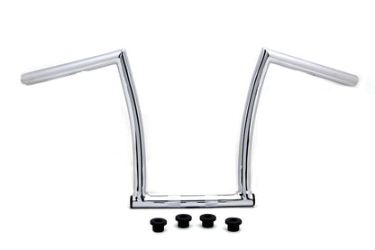 13 Chrome ChiZeled Z-Bar Handlebar with Indents