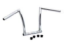 13 Chrome ChiZeled Z-Bar Handlebar with Indents