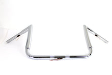 12 Chrome ChiZeled Z-Bar Handlebar without Indents