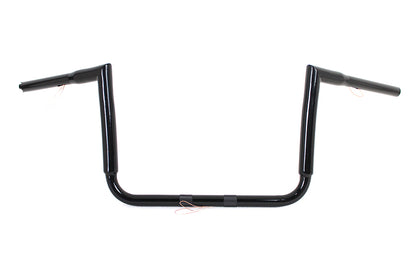 12 Black ChiZeled Z-Bar Handlebar without Indents