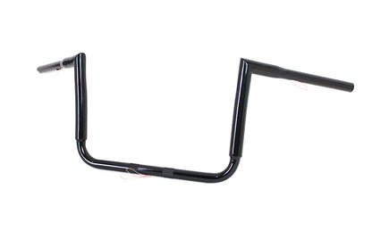 12 Black ChiZeled Z-Bar Handlebar without Indents