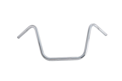 12 Ape Hanger Handlebars with Indents Chrome