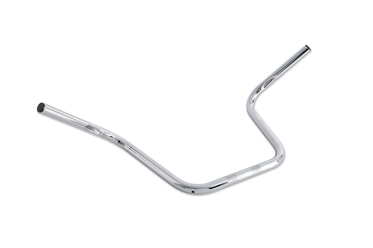12 Ape Hanger Handlebars with Indents Chrome