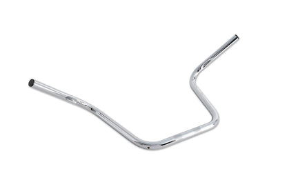 12 Ape Hanger Handlebars with Indents Chrome