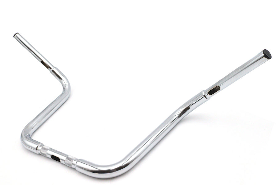 12-1/2 Buffalo Ape Hanger Handlebar with Indents Chrome