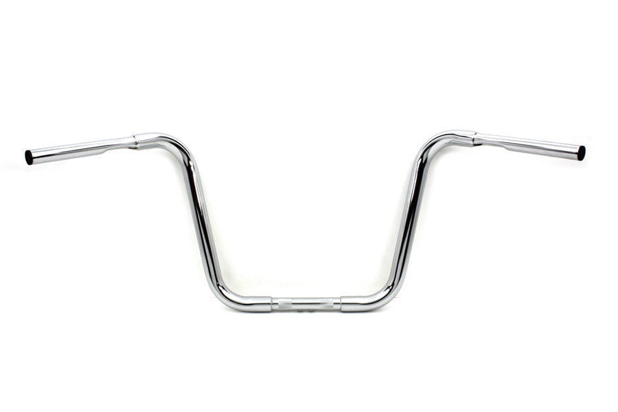 14 Buffalo Ape Hanger Handlebar with Indents Chrome