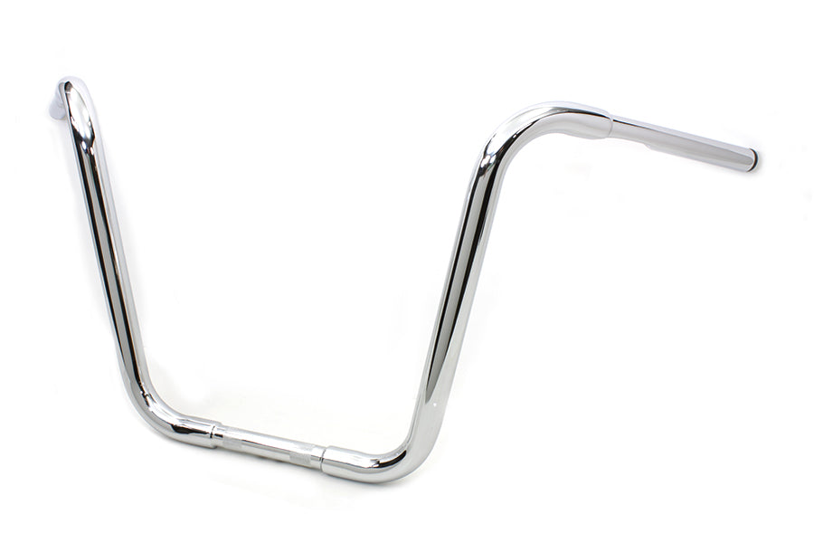16 Buffalo Ape Hanger Handlebar with Indents Chrome