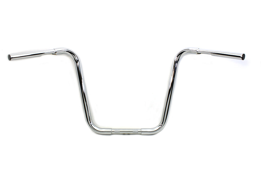 16 Buffalo Ape Hanger Handlebar with Indents Chrome