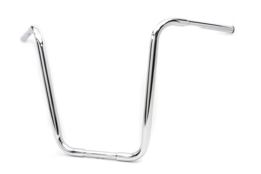 20 Buffalo Ape Hanger Handlebar with Indents Chrome