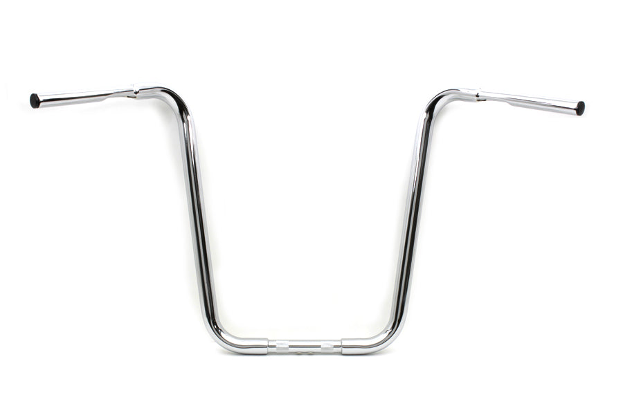 20 Buffalo Ape Hanger Handlebar with Indents Chrome