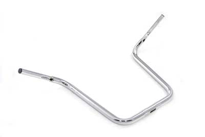18 Rhino Ape Hanger Handlebar with Indents Chrome