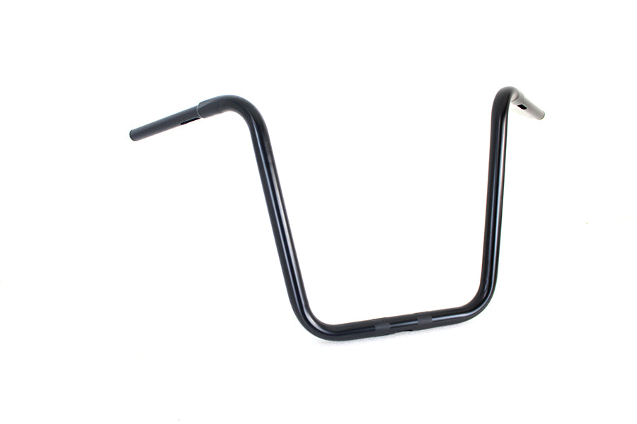 18 Rhino Ape Hanger Handlebar with Indents Black