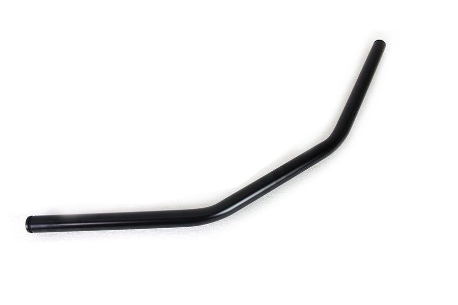 Flat Drag Handlebar without Indents Black