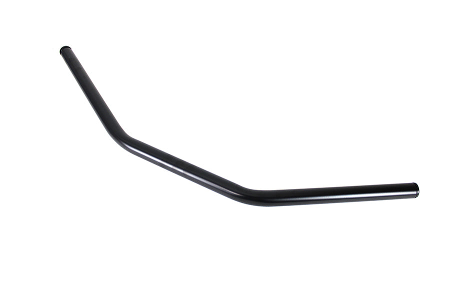 Flat Drag Handlebar without Indents Black