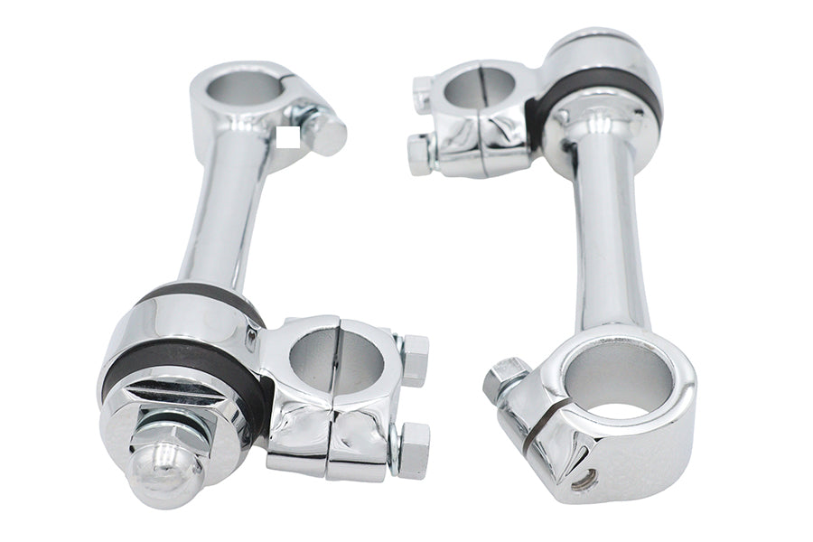 Chrome Replica 5-1/2 Flander Riser Set