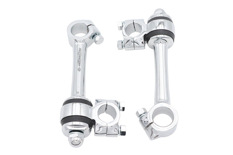 Chrome Replica 5-1/2 Flander Riser Set