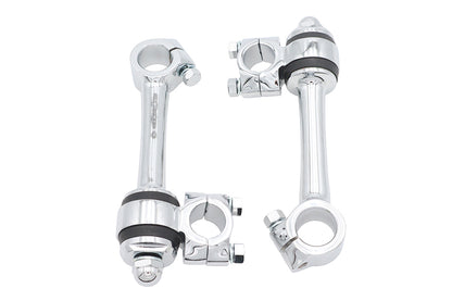 Chrome Replica 5-1/2 Flander Riser Set
