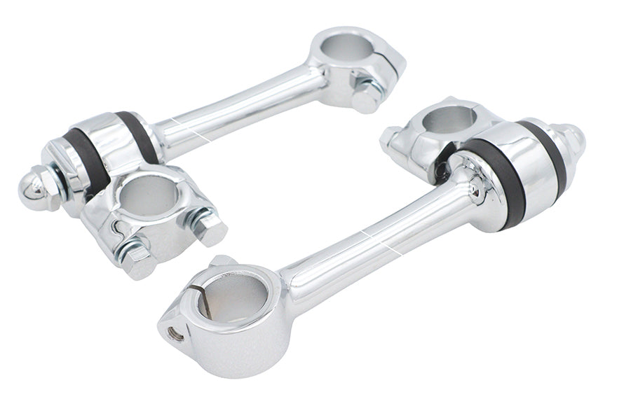 Chrome Replica 5-1/2 Flander Riser Set