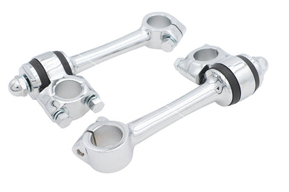 Chrome Replica 5-1/2 Flander Riser Set