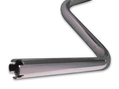 9-1/4 Replica Handlebars Chrome