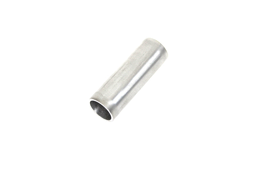 1 Handlebar Sleeve Raw Steel