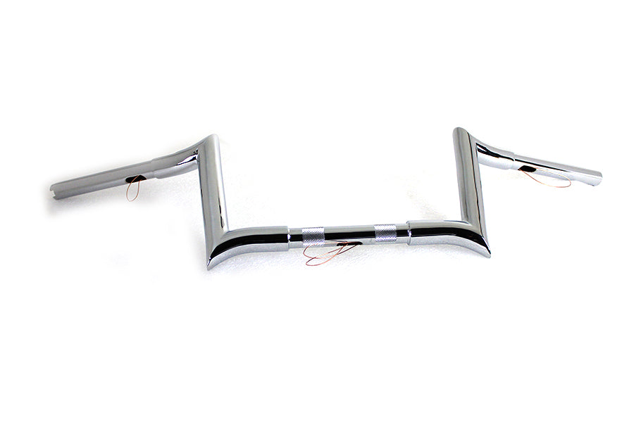 8 Chrome Z-Bar Handlebar with Indents