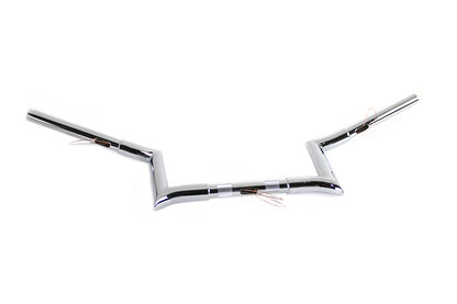 8 Chrome Z-Bar Handlebar with Indents