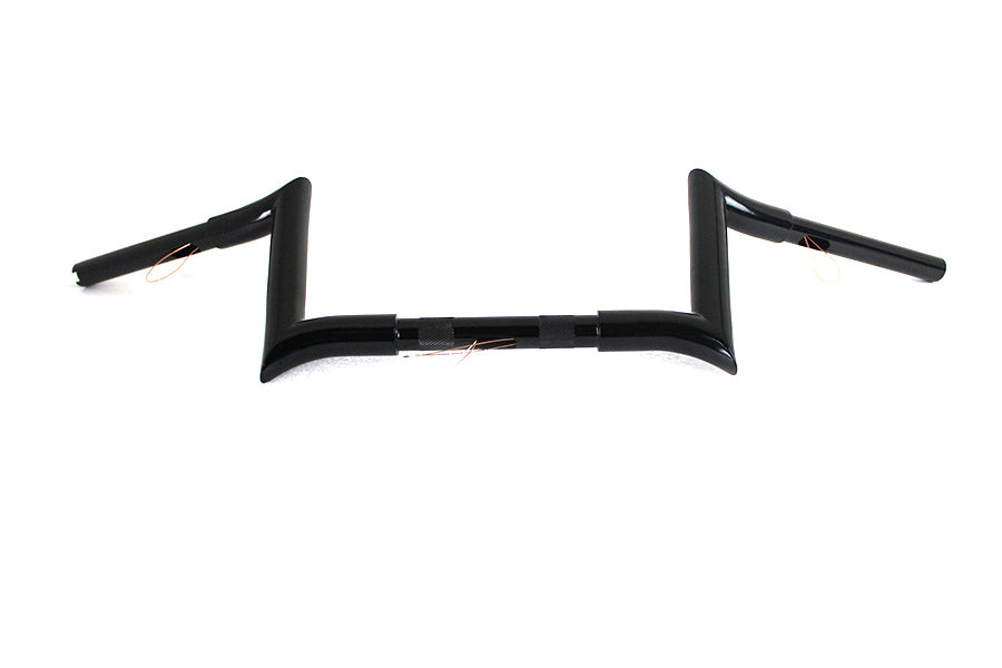 8 Black Z-Bar Handlebar with Indents