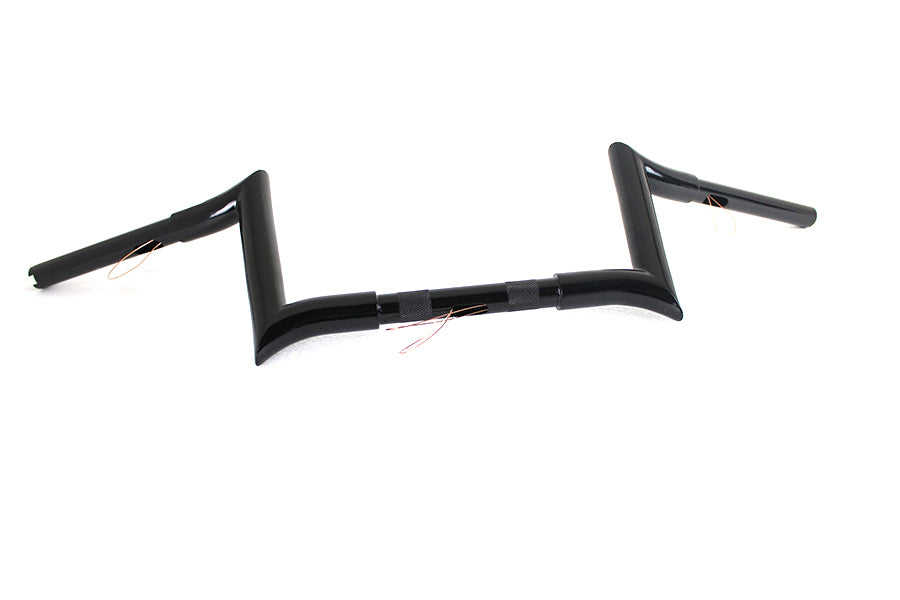 8 Black Z-Bar Handlebar with Indents