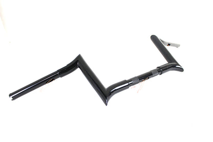 8 Black Z-Bar Handlebar with Indents