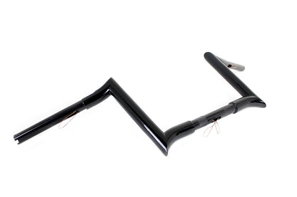 10 Black Z-Bar Handlebar with Indents