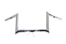 12 Chrome Z-Bar Handlebar with Indents